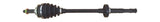Driveshaft CV Shaft Joint  Axle F001-25-411 44351-SAO-0002 Approx 27" Fits Mazda