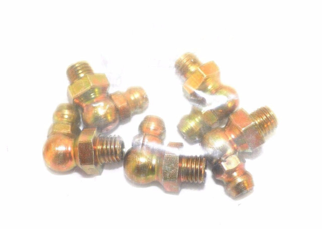 Big A 3-600000 Brass Pipe Nipple Grease Fittings 1/8 Pipe x 43/64 Lot Of 5  Pcs 