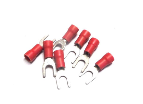 Calterm Solderless Connectors 22-18 #8 Ins Spade CP-5 CP5
