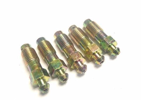 Metric Bleeder Screws F11596 Set of Five (5) F-11596