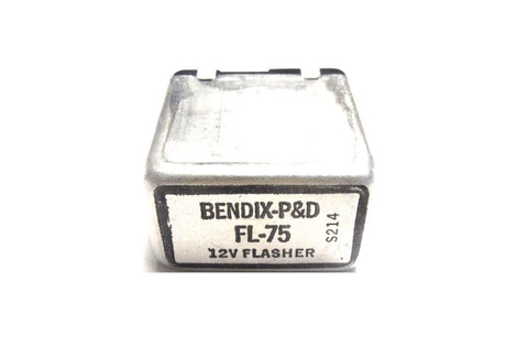 Bendix-P&D Ignition Parts FL-75 Flasher S214 12V 12 Volts FL75