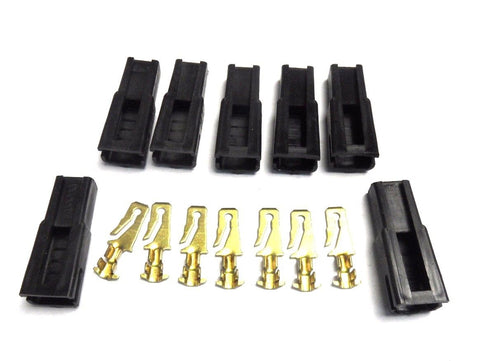 JT&T 1205H Split Male w/ Housing 20-12 Wire 0.250 Tab 1205-H