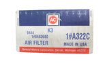 Genuine OEM ACDelco A322C Air Filter 6483680 Replaces CA310 AF453 42586 3I0359