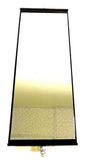 Grote 16202-3 Economy West Coast Mirror Black Rectangular 16202 BLK 16"x6"