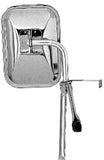 Peterson Mfg. 821 Universal Low Mount Mirror 7-1/2" x 10-1/2" PM Stainless Steel