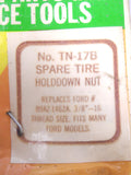 Perfect Parts Spare Tire Hold Down Nut TN-17B TN14B Fits Fords 3/8"-16