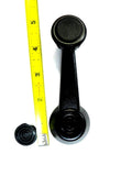 Black Window Crank Handle Brand New with Round Screw Cover