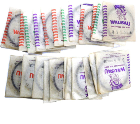 WAUSAU 136 Custom Made .030 To .039 Piston Rings Set of 24