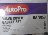 Autopro Valve Cover Gasket Set RA1058
