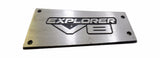 Ford OEM F67E-9E434-AB Explorer V8 Emblem Nameplate