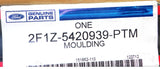 Genuine OEM Ford 2F1Z-5420939-PTM Body Trim Molding, Front Left 2F1Z5420939PTM