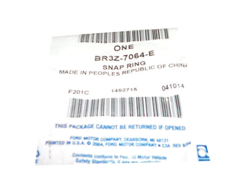 Genuine OEM Ford BR3Z-7064-E Snap Ring Fits 2011 - 2014 Ford Mustang BR3Z7064E