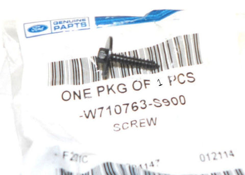 Genuine OEM Ford W710763-S900 Front Bumper Lower Cover Screw W710763S900