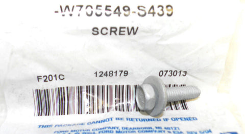 Genuine OEM Ford W705549-S439 Hold Down Clamp Screw W705549S439