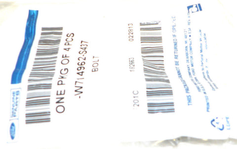 Genuine OEM Ford W714962-S437 Engine Cover Rear Support Bolt W714962S437