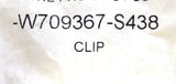 Genuine OEM Ford W709367-S438 Front Bumper Grille Clip (qty.2)