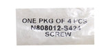 Genuine OEM Ford N808012-S424 Screws (qty.4)