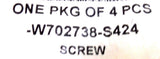 Genuine OEM Ford W702738-S424 Tailgate - Pull Handle Screw (qty.4) BRAND NEW!!