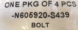 Genuine OEM Ford N605920-S439 Stabilizer Sway Bar Bolt (qty.4)