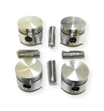 Federal Mogul 12454P Engine Piston Kit Of 4 Pcs P12454P A12454P Fits 74 Fiat