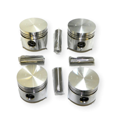 Federal Mogul 12454P Engine Piston Kit Of 4 Pcs P12454P A12454P Fits 74 Fiat