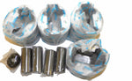 Federal Mogul P12196P STD Engine Pistons Kit Of 4 Pcs 12196P Fits Ford Tractor