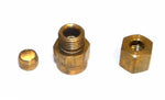 Big A Service Line 3-16642 Hydraulic Connector Fitting 1/4 x 1/8