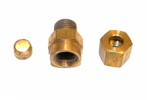 Big A Service Line 3-16642 Hydraulic Connector Fitting 1/4 x 1/8