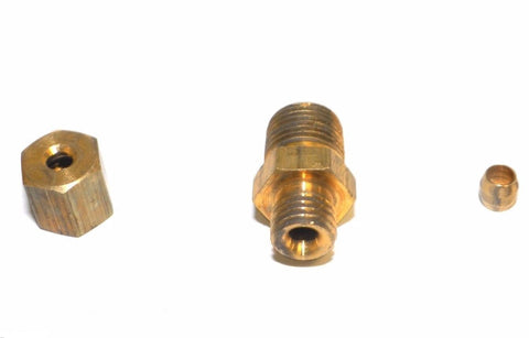 Big A Service Line 3-16822 Hydraulic Connector Fitting 1/8" x 1/8"