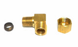 Big A Service Line 3-16964 Brass Pipe 90 deg Street Elbow Kit 3/8" x 1/4"