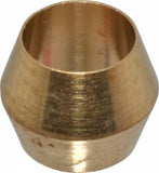 Big A 3-16030 Automotive Brass Compression Sleeve, 3/16" Tube End Lot Of 10 Pcs