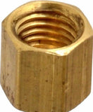 Big A 3-16130 3/16" Outside Diameter, Brass Compression Nut Lot Of 40 Pcs