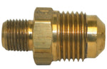 Big A Service Line 3-14862 1/8" Tube End, 3/8" Thread, Brass Flare Male Union