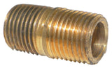 Big A Service Line 3-21220 1/8" Male NPT x Close Length Brass Pipe Nipple