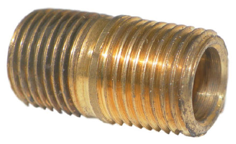 Big A Service Line 3-21220 1/8" Male NPT x Close Length Brass Pipe Nipple