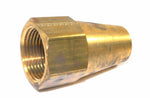 Big A Service Line 3-141920 Brass Pipe Long Nut 3/4"