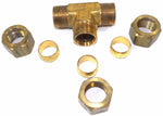 Big A Service Line 3-164920 Brass Pipe, Tee Fitting Kit 3/4" x 3/4" x 3/4"