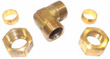 Big A Service Line 3-165920 Brass Pipe, 90 deg Street Elbow Fitting 3/4" x 3/4"