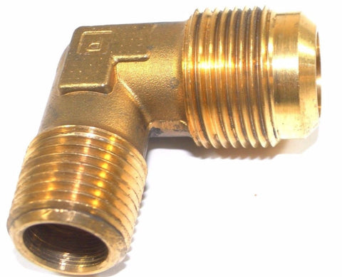 Big A Service Line 3-149928 Brass 90 deg Flared Street Elbow 3/4" x 1/2"