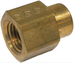 Big A 3-21942 Brass Pipe, Female Reducing Coupling 1/4" x 1/8" Lot Of 10 Pcs