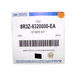 Genuine OEM Ford 8R3Z-6320000-EA Right Hand Hood Stripe Tape Decal (Ebony)