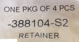 Genuine OEM Ford 388104-S2 Retainer (qty.4)