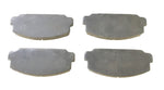 Beck/Arnley 087-1025 Semi-Metallic Disc Brake Pads Set 0871025 3WC88FF