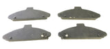 Beck/Arnley 087-1465 Front Disc Brake Pad Set 0871465 fits 1992 Hyundai Scoupe