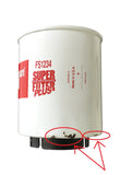 Fleetguard FS1234 High Performance Fuel Filter / Water Separator
