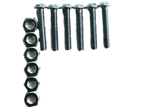 Keep Tite 44458 Machine Screws with nuts (Set of 12)