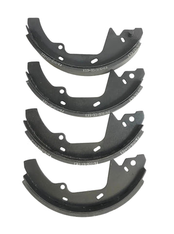 KEM Friction Pro S567 Premium Relined Brake Shoe Set