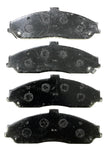 Parts Master MD731 Semi-Metallic Disc Brake Pads