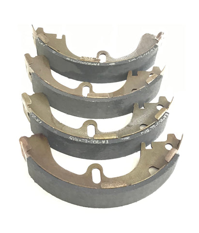 Mighty System XL 529X Asbestos Bonded Drum Brake Shoe Set