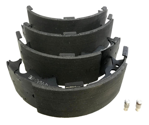 Mighty System XL 538X Relined Non-Asbestos Drum Brake Shoe Set